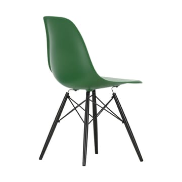 Eames Plastic Side Chair RE DSW stol - 17 emerald -black maple - Vitra