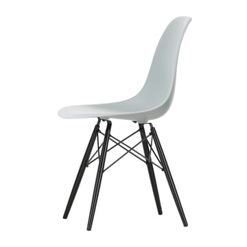 Eames Plastic Side Chair RE DSW stol - 24 light grey-black maple - Vitra