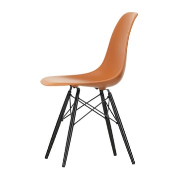 Eames Plastic Side Chair RE DSW stol - 43 rusty orange-black maple - Vitra