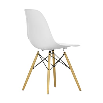 Eames Plastic Side Chair RE DSW stol - 85 cotton white-golden maple - Vitra