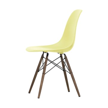 Eames Plastic Side Chair RE DSW stol - 92 citron-dark maple - Vitra