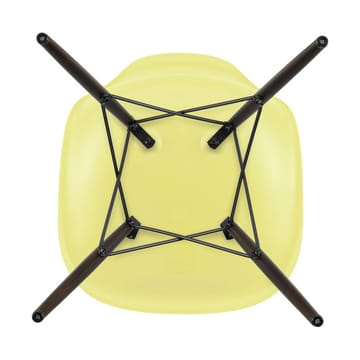 Eames Plastic Side Chair RE DSW stol - 92 citron-dark maple - Vitra