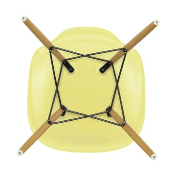 Eames Plastic Side Chair RE DSW stol - 92 citron-golden maple - Vitra