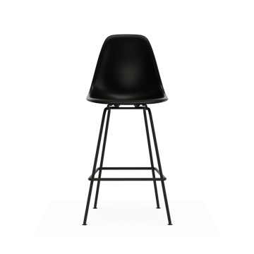 Eames Plastic Stool RE barpall - Medium Black-black - Vitra