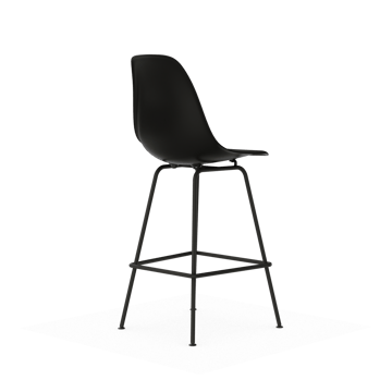 Eames Plastic Stool RE barpall - Medium Black-black - Vitra