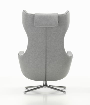 Grand repos fåtölj aluminiumstativ - Cosy 2 pebble grey - Vitra