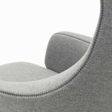 Grand repos fåtölj aluminiumstativ - Cosy 2 pebble grey - Vitra