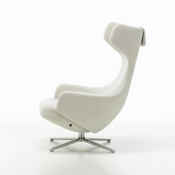 Grand repos fåtölj aluminiumstativ - Nubia 01 ivory-pearl - Vitra