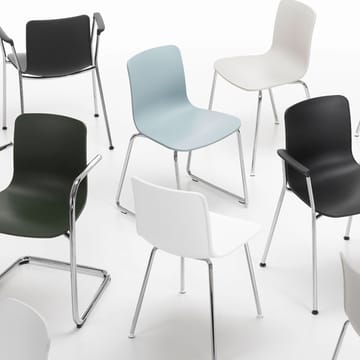 HAL RE sledge kontorsstol - Cotton white-chrome - Vitra