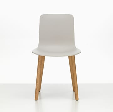 HAL RE wood stol - Warm grey-natural oak - Vitra