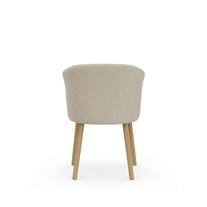 Mikado Armchair stol - Nubia Cream-pearl-natural oak - Vitra