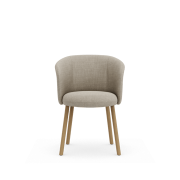 Mikado Armchair stol - Savana Pearl melange-natural oak - Vitra