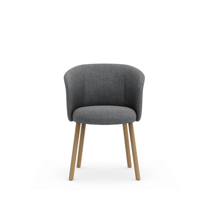 Mikado Armchair stol, Savana Pebble-natural oak Vitra