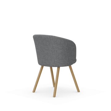 Mikado Armchair stol - Savana Pebble-natural oak - Vitra