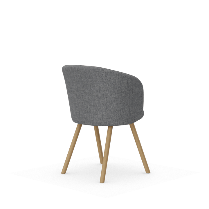 Mikado Armchair stol, Savana Pebble-natural oak Vitra