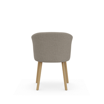 Mikado Armchair stol - Savana Sand melange-natural oak - Vitra