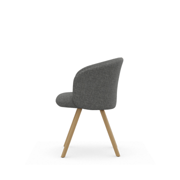 Mikado Armchair stol - Savana Sierra melange-natural oak - Vitra