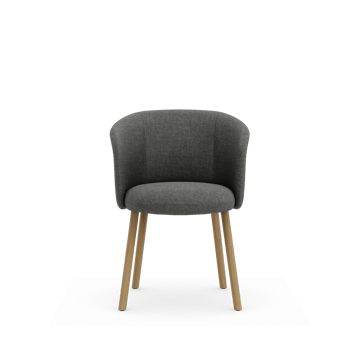 Mikado Armchair stol - Savana Sierra melange-natural oak - Vitra