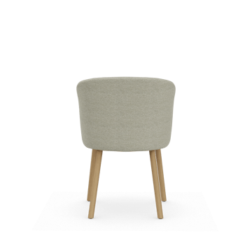 Mikado Side Chair stol - Nubia Cream-sand-natural oak - Vitra