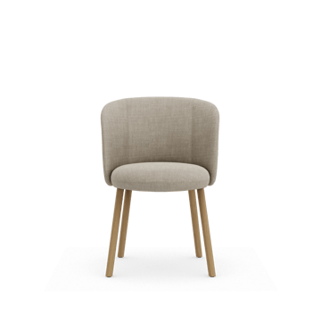 Mikado Side Chair stol - Savana Pearl melange-natural oak - Vitra