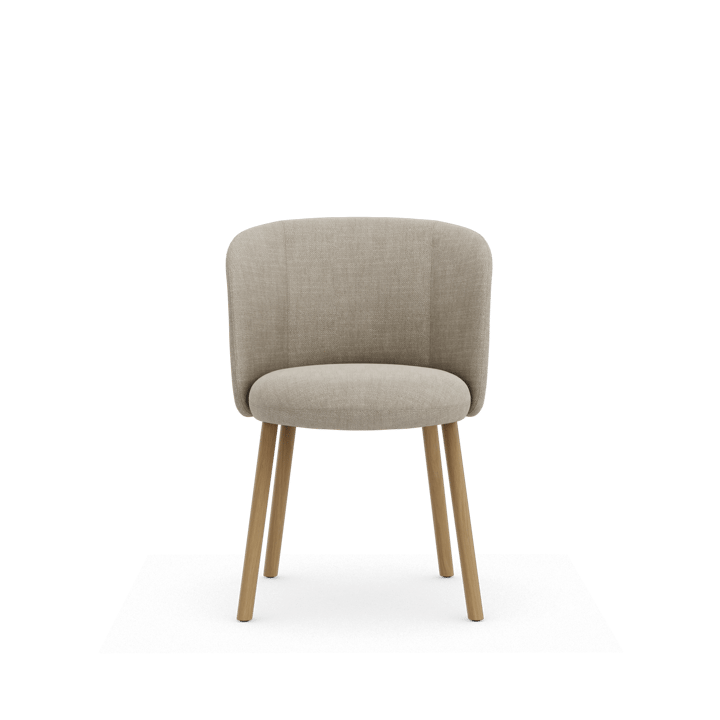 Mikado Side Chair stol, Savana Pearl melange-natural oak Vitra