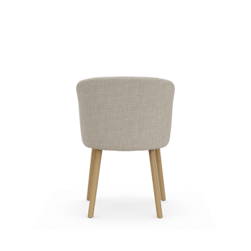 Mikado Side Chair stol - Savana Pearl melange-natural oak - Vitra