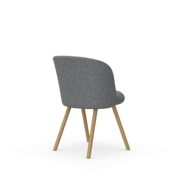 Mikado Side Chair stol - Savana Pebble-natural oak - Vitra