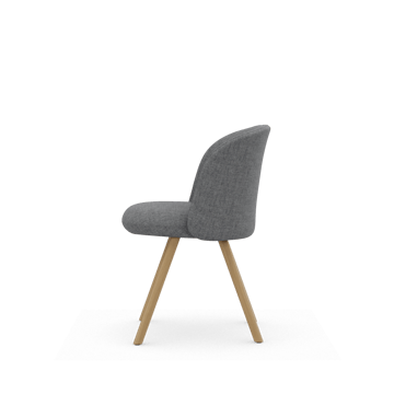 Mikado Side Chair stol - Savana Pebble-natural oak - Vitra