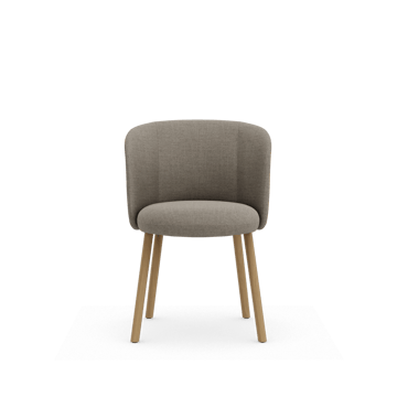 Mikado Side Chair stol - Savana Sand melange-natural oak - Vitra