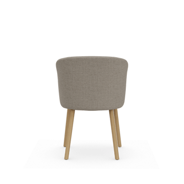 Mikado Side Chair stol - Savana Sand melange-natural oak - Vitra