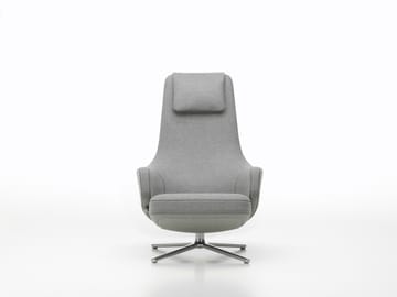 Repos fåtölj aluminiumstativ - Cosy 2 pebble grey - Vitra