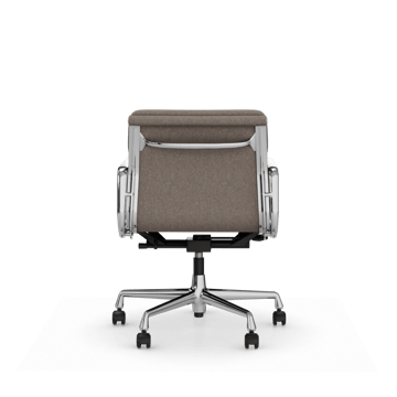 Soft Pad Chair EA 217 polerat kromstativ - Fossil - Vitra