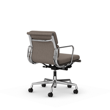 Soft Pad Chair EA 217 polerat kromstativ - Fossil - Vitra