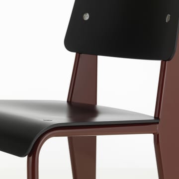 Standard SP stol - Deep black-Japanese red - Vitra