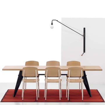 Standard stol - ek natur, deep black - Vitra