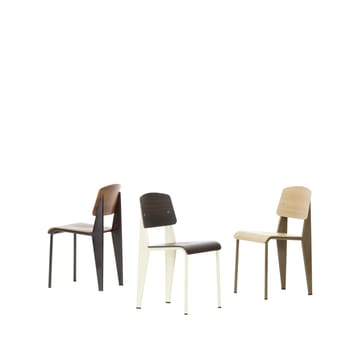 Standard stol - ek natur, deep black - Vitra