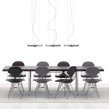 Wire chair DKR-2 stol - Hopsak nero-Chrome - Vitra