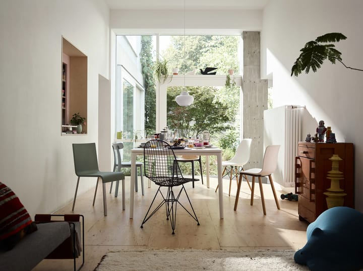 Wire chair DKR stol, Basic dark Vitra