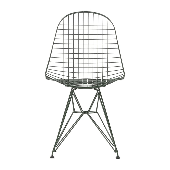 Wire chair DKR stol, Dark green 24 Vitra