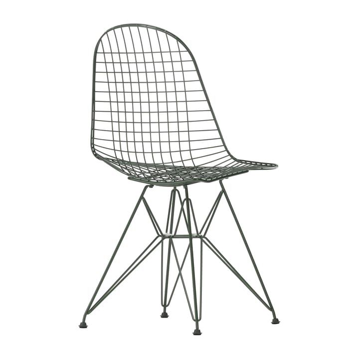 Wire chair DKR stol, Dark green 24 Vitra