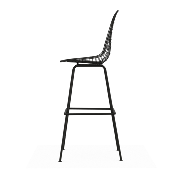 Wire Stool barpall - High Black - Vitra