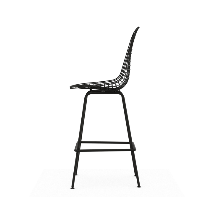 Wire Stool barpall, Medium Black Vitra