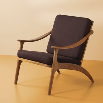 Lean Back Balder fåtölj teak - Coffee brown - Warm Nordic