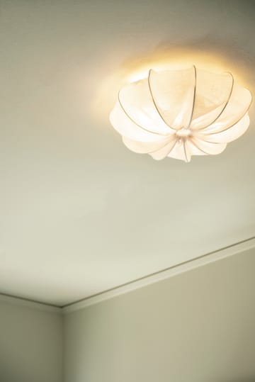 Anna plafond linne Ø40 cm - White - Watt & Veke