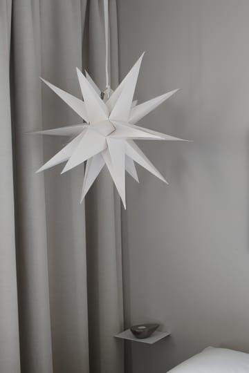 Sputnik adventsstjärna Ø60 cm - vit - Watt & Veke