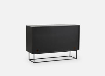 Virka sideboard high 120x40x82 cm - Svart - ek - Woud