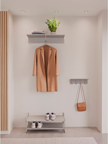 A-Coat rack hatthylla - Soft grey - Zone Denmark