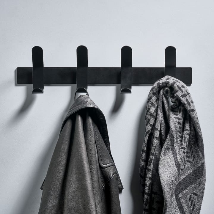 A-Rack kroklist, black, 4 krokar Zone Denmark