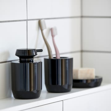 Zone Suii tandborstmugg 9 cm - Black - Zone Denmark