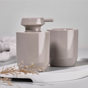 Zone Suii tandborstmugg 9 cm - Taupe - Zone Denmark